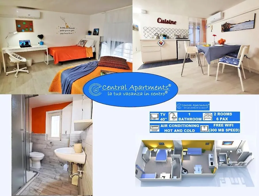 Central Apartments Mezzanine - 1 Min To Via Etnea Catania 0*,